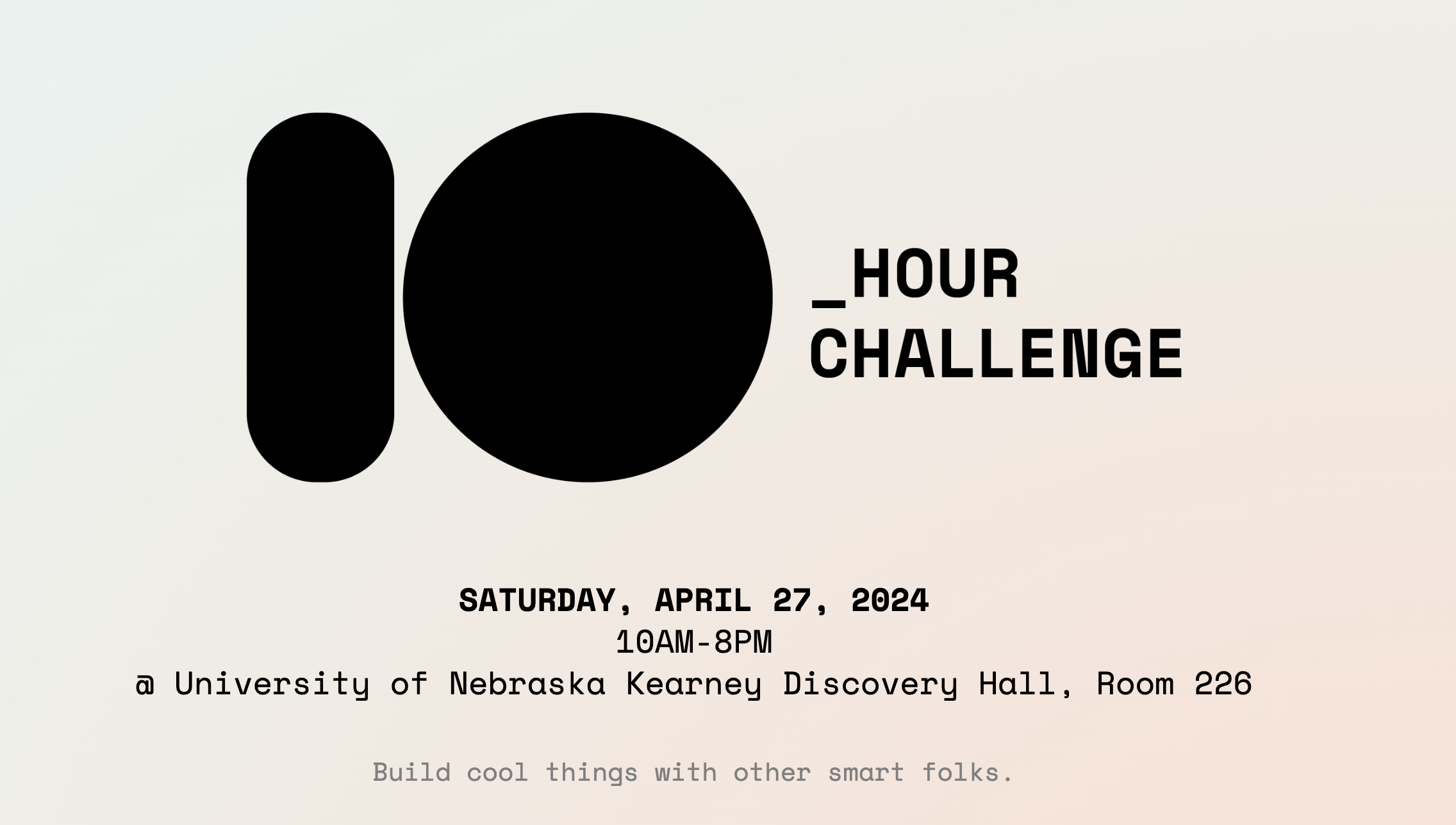 Join the 10 Hour Challenge in Kearney on April 27